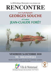 Affiche RENCONTRE avec G. SOUCHE - JPEG - 1.2 Mo