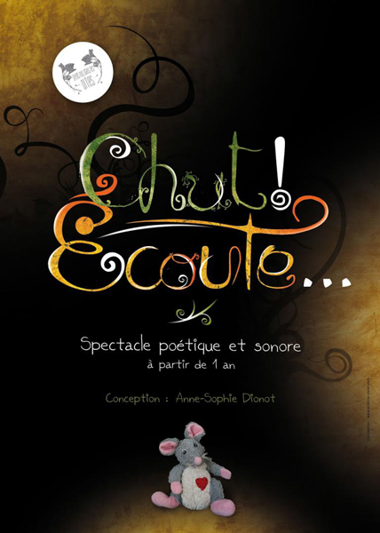 Affiche MusiSpectacle "Chut ! écoute…"