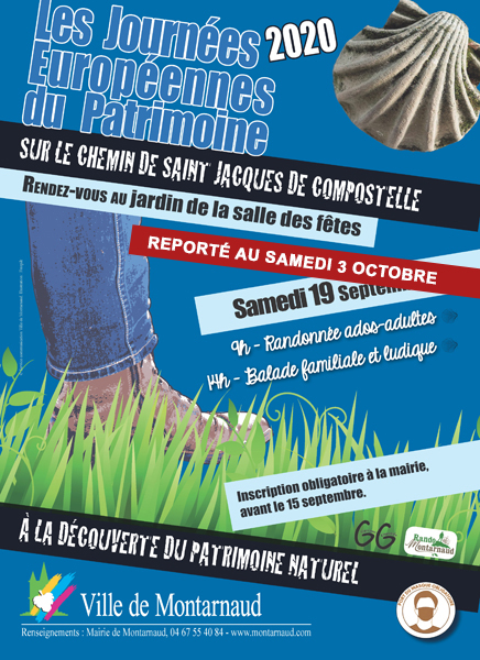 Affiche JEP 2020 - Montarnaud